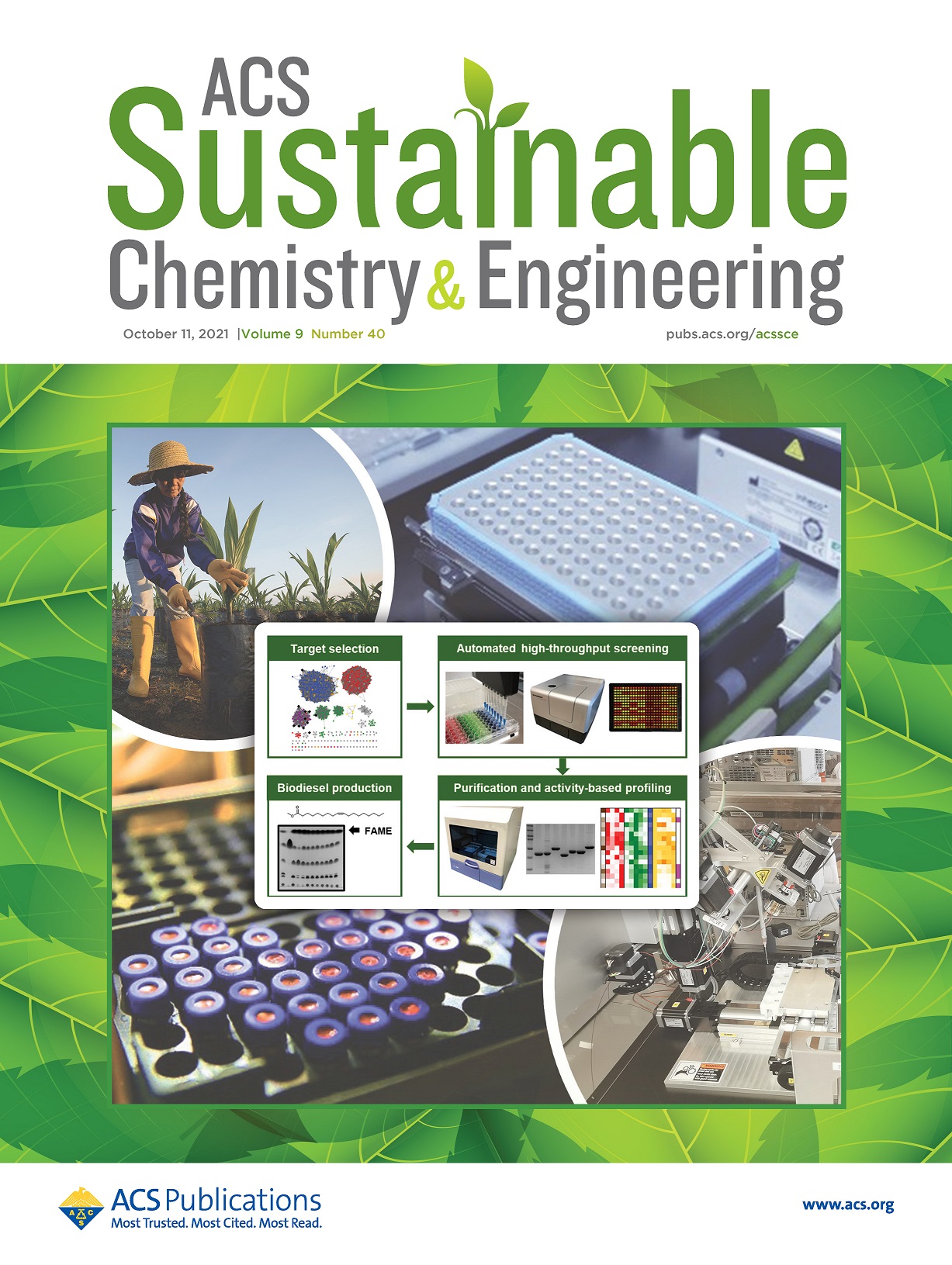 ACS Sustainable Chemistry and Engineering Cover